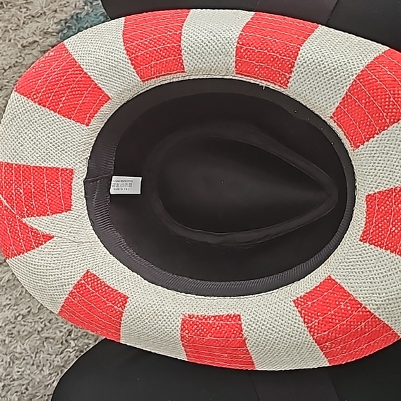 Western red white and blue Hat - Picture 4 of 5